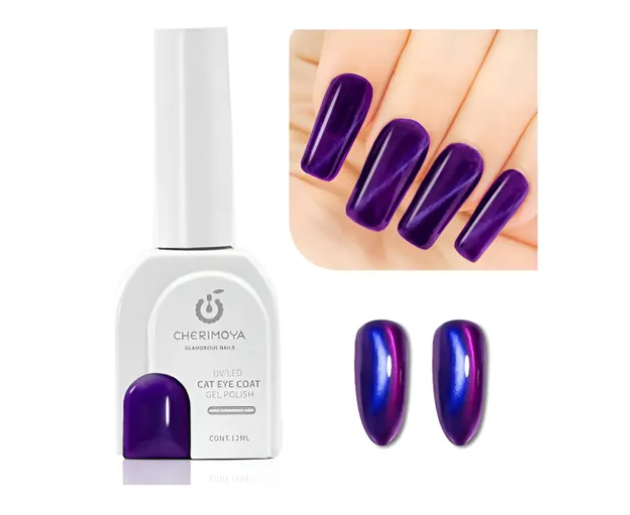 Esmalte De Uñas Ojo De Gato Neon Cat Eye Neon 12ml Cherimoya