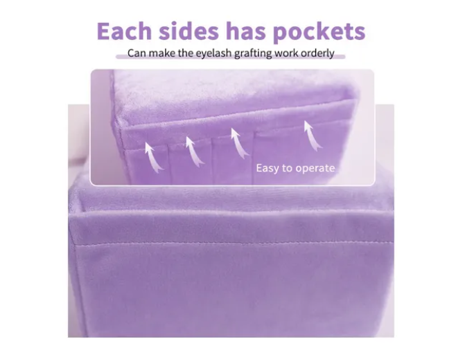 Cojin O Almohada Para Extensiones De Pestañas O Lashista