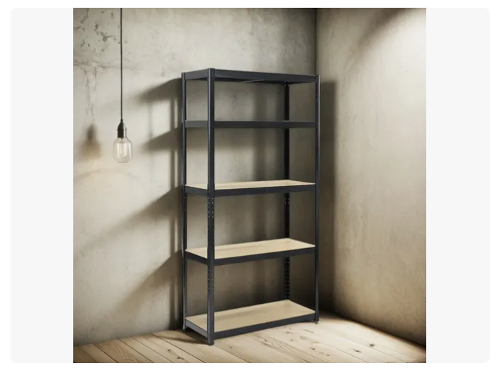 Repisa Estante Metalica Armable 180x90x40cm