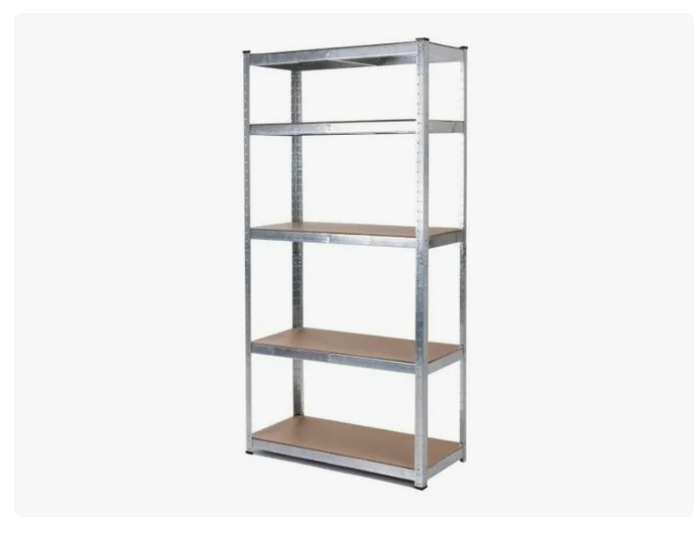 Repisa Estante Metalica Armable 180x90x40cm