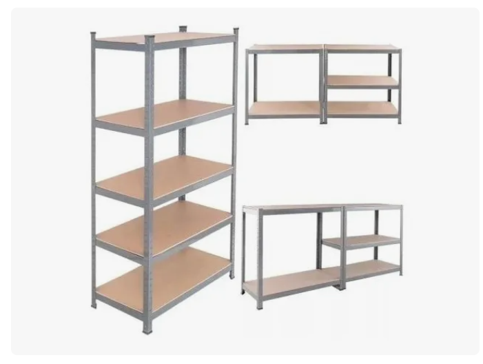 Repisa Estante Metalica Armable 180x90x40cm