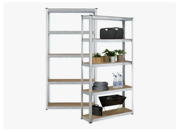 Repisa Estante Metalica Armable 180x90x40cm