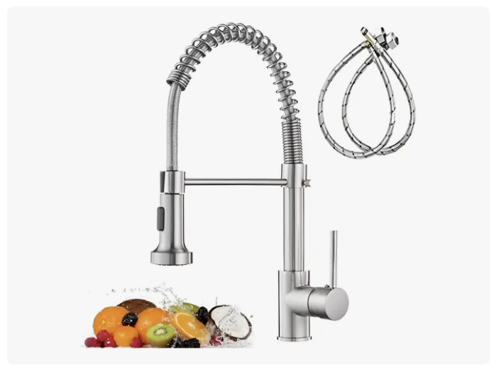 Llave Monomando Lavaplatos Cocina Grifo Flexible