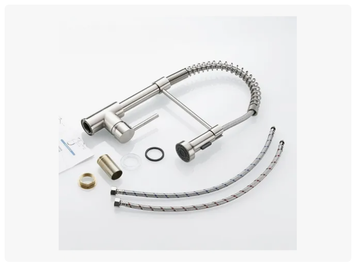 Llave Monomando Lavaplatos Cocina Grifo Flexible