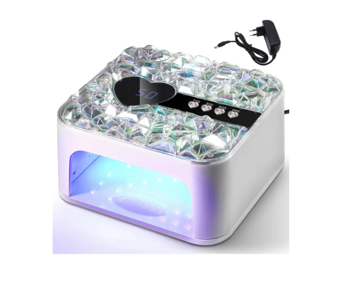 Lámpara Profesional Con Diamante Recargable Uv/led 288w