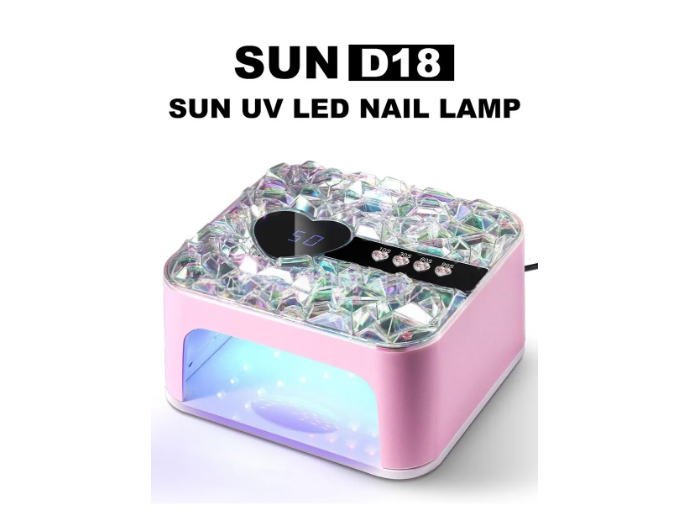 Lámpara Profesional Con Diamante Recargable Uv/led 288w