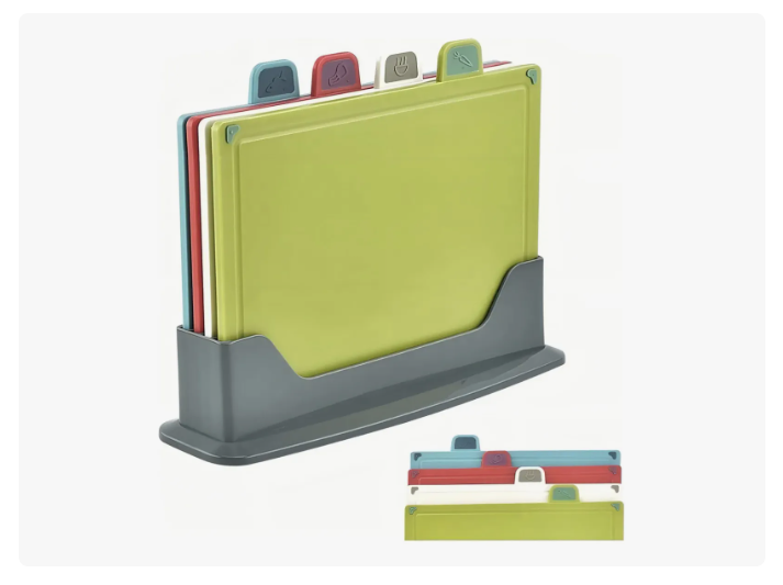 Tabla De Pica Con Pestañas Para Cocina 4 Unidades