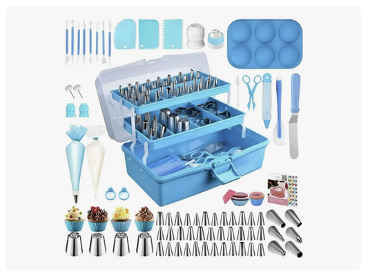 Set De Pasteleria Kit Decoración Para Reposteria 236pcs