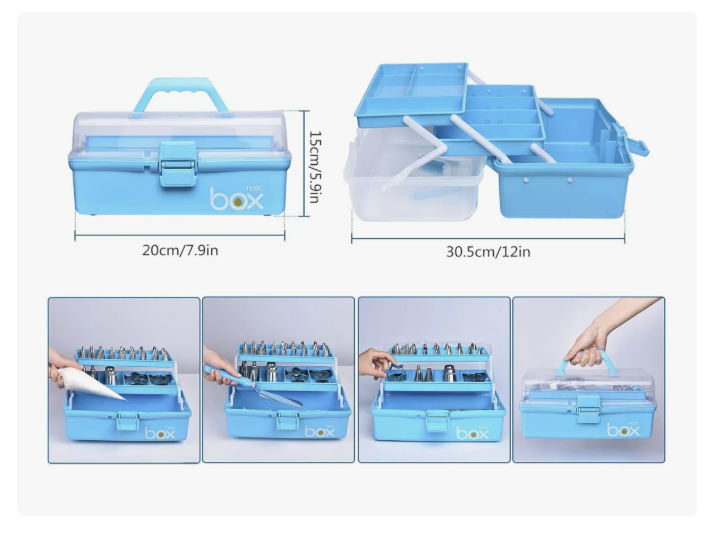 Set De Pasteleria Kit Decoración Para Reposteria 236pcs