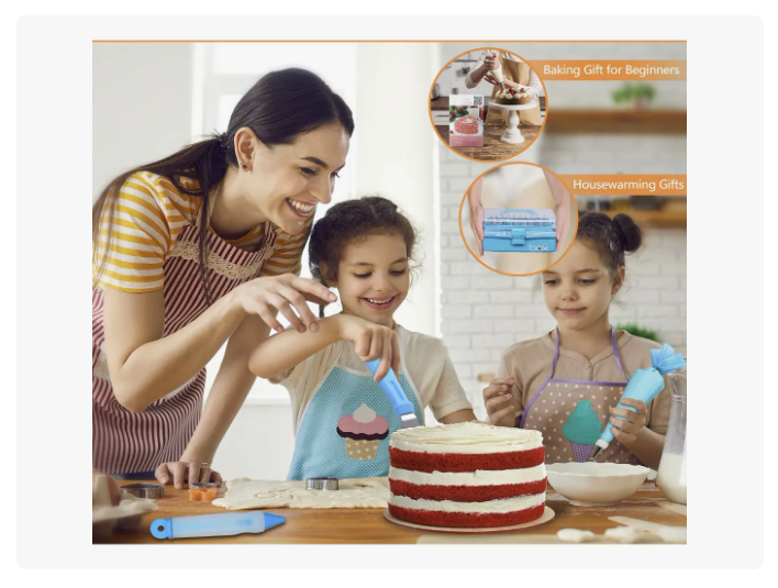 Set De Pasteleria Kit Decoración Para Reposteria 236pcs