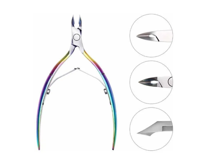 Set 3 De Alicate Corta Cutículas Y Repujadores Tornasol