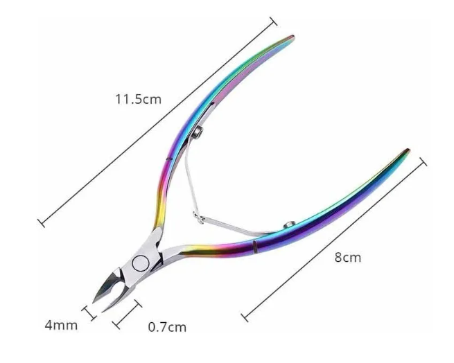 Set 3 De Alicate Corta Cutículas Y Repujadores Tornasol