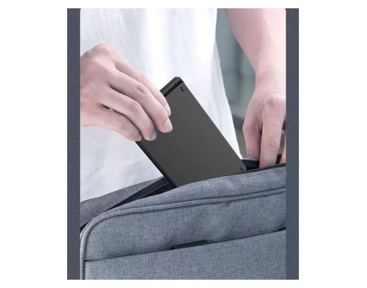 Set Teclado Portátil Bluetooth Plegable Y Mouse Inalámbrico