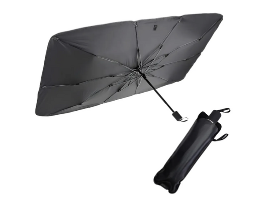 Quitasol Tipo Sombrilla Para Auto Parasol Retractil Parabris