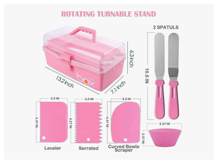 Set De Pasteleria Kit Decoración Para Reposteria 236pcs