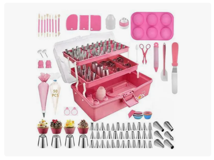 Set De Pasteleria Kit Decoración Para Reposteria 236pcs