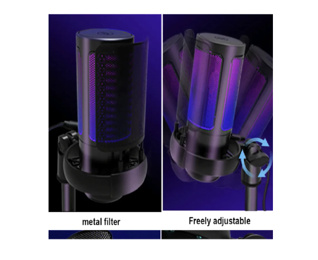 Micrófono Gaming Con Reducción De Ruido Para Pc