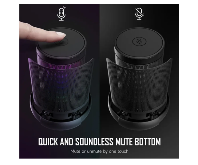 Micrófono Gaming Con Reducción De Ruido Para Pc