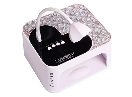 Lámpara Uv Led 288w Profesional Con Base Removible Para Mano