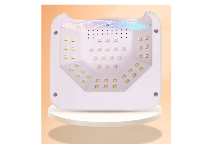 Lámpara Uv Led 288w Profesional Con Base Removible Para Mano