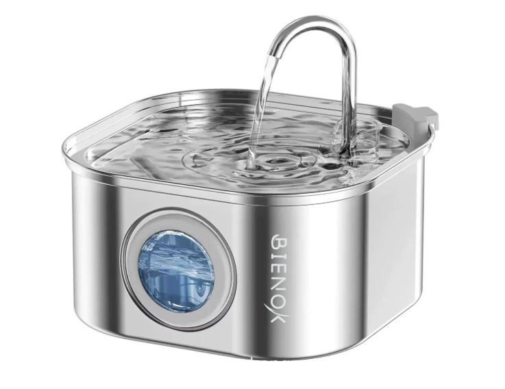 Bebedero Automático Gatos Perros Fuente Agua 3.2l Inox