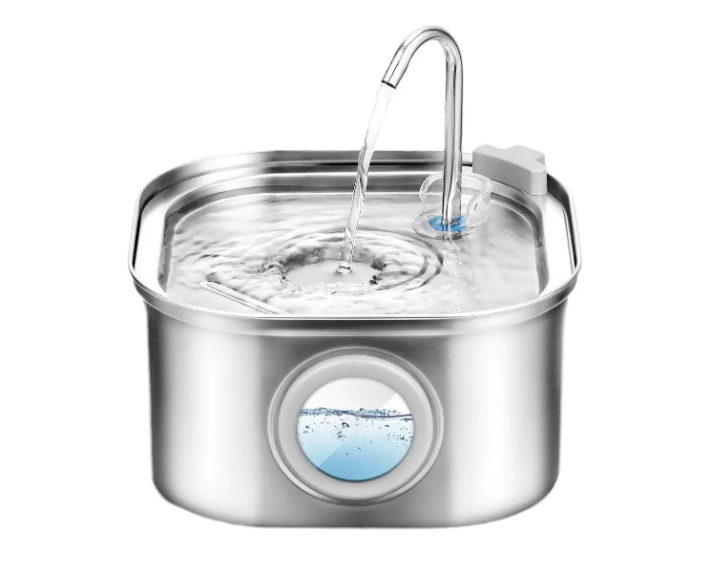 Bebedero Automático Gatos Perros Fuente Agua 3.2l Inox