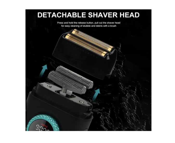Afeitadora Electrica Shaver Vgr V-377 De 9000 Rpm