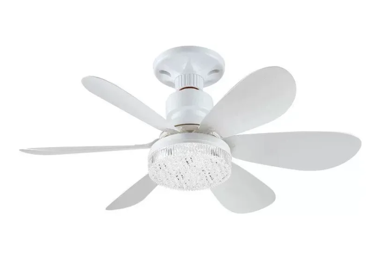 Ventilador De Techo Con Luz Dimmable Y Control Remoto De 40w