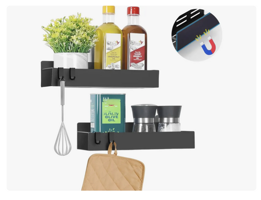 Kit 2 Estante De Almacenamiento Magnético Multifuncional