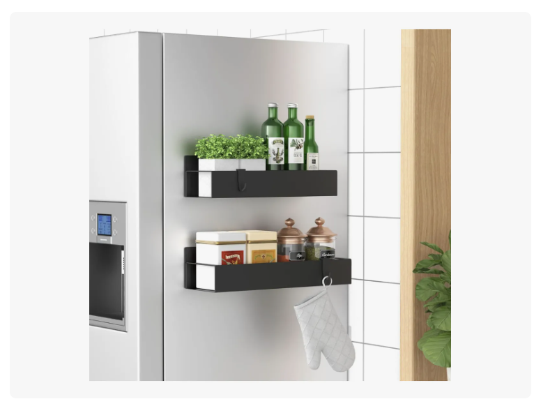 Kit 2 Estante De Almacenamiento Magnético Multifuncional