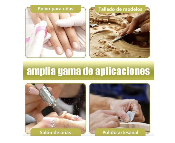 Extractor De Polvo Para Uñas Para 2 En 1 Profesional 80w