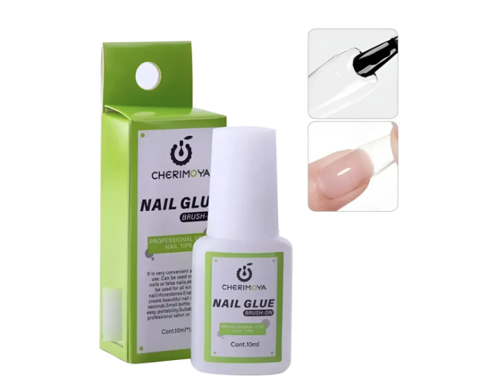 Pegamento Para Tips Y Uñas Postizas Cherimoya Con Pincel