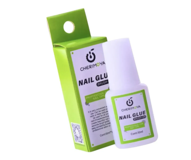 Pegamento Para Tips Y Uñas Postizas Cherimoya Con Pincel