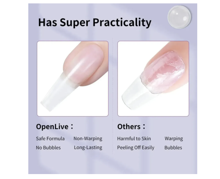 Pegamento Para Tips Y Uñas Postizas Cherimoya Con Pincel