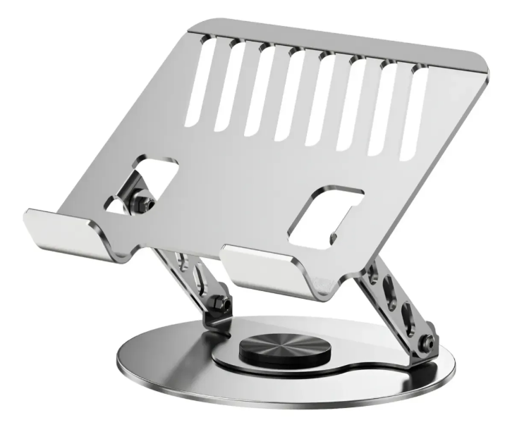 Soporte Notebook Ajustable 360° Giratorio Metal Plegable