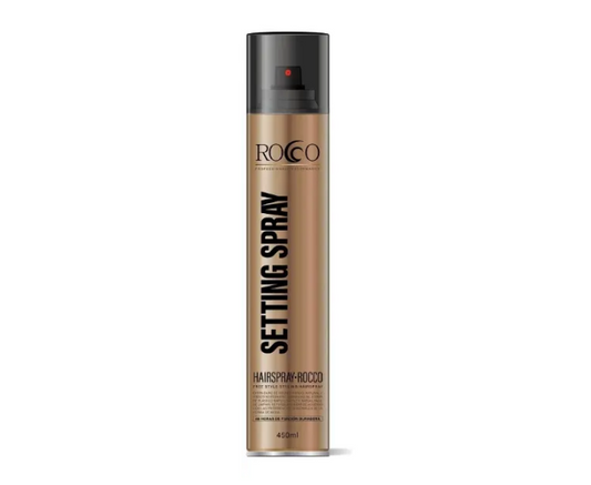 Laca Fijador Extra Fuerte De Cabello Rocco 450 Ml