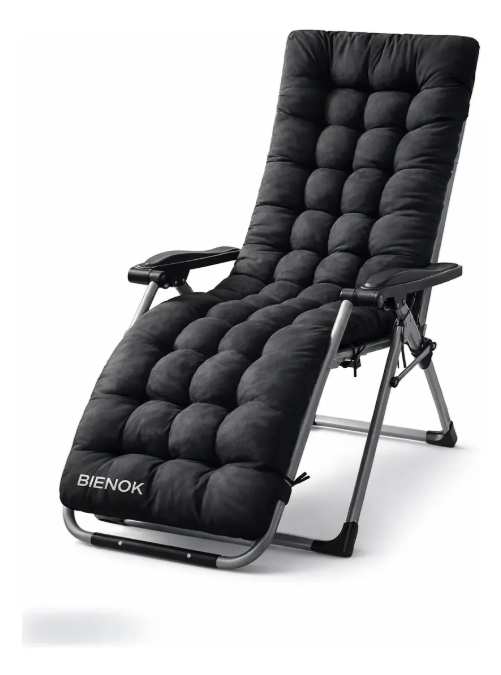 Cojín Acolchado Para Silla Reposera Terraza Ajustable