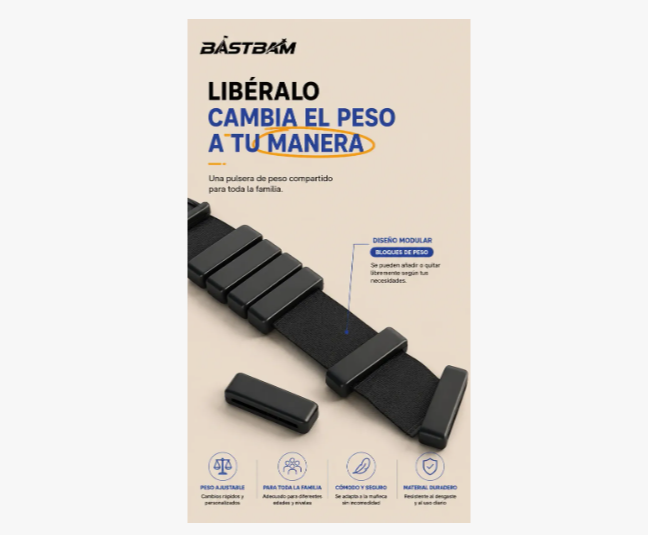 Kit 2 Brazaletes Pesas Ajustables 2 Lbs Para Tobillos Y Muñe