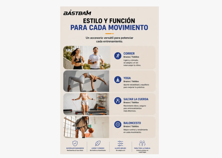 Kit 2 Brazaletes Pesas Ajustables 2 Lbs Para Tobillos Y Muñe
