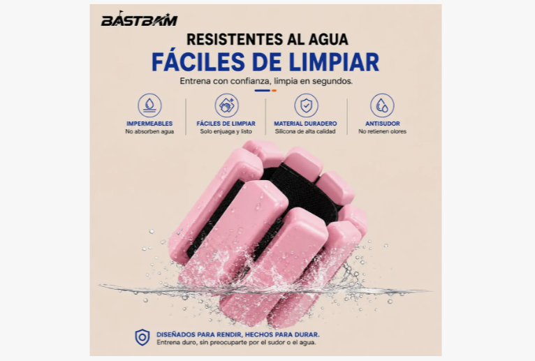 Kit 2 Brazaletes Pesas Ajustables 2 Lbs Para Tobillos Y Muñe