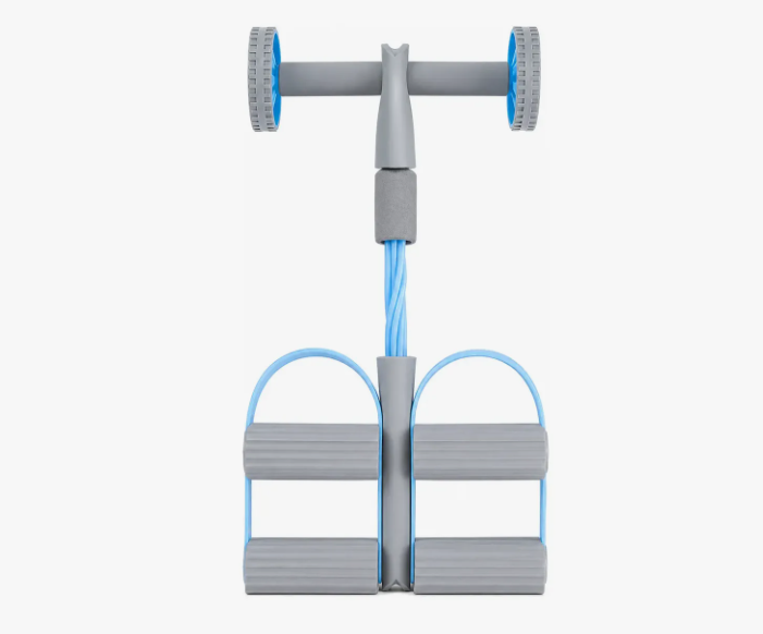 Rueda Abdominal Con Rebote Automático Bandas Elásticas