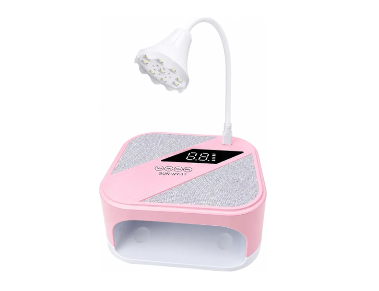 Lámpara Uv Led 288w Recargable Para Uñas Con Luz Flexible