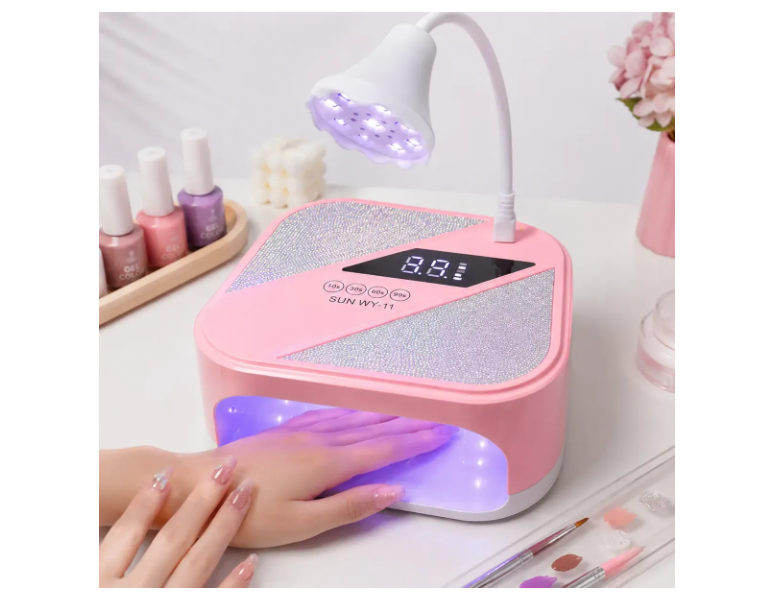 Lámpara Uv Led 288w Recargable Para Uñas Con Luz Flexible