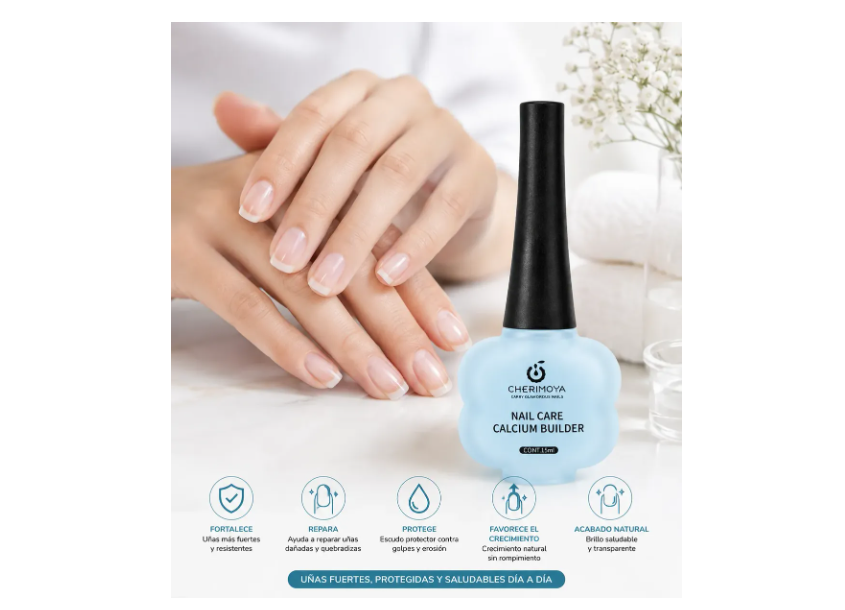 Fortalecedor De Uñas Líquido Cherimoya Tratamiento