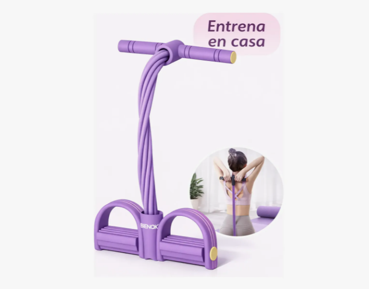 Bandas Elásticas Con Pedal Para Brazos Piernas Fitness