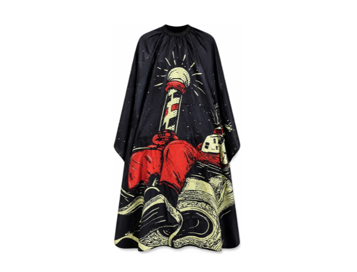 Capa Barbería Profesional Impermeable Diseños Surtidos