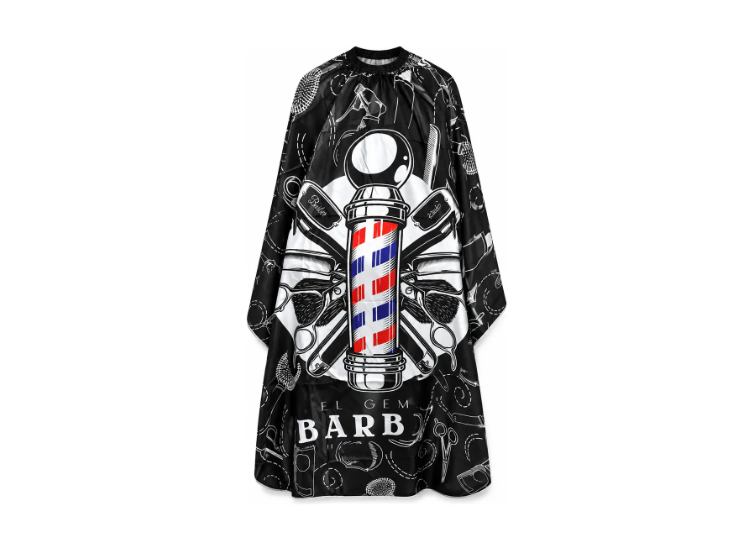 Capa Barbería Profesional Impermeable Diseños Surtidos
