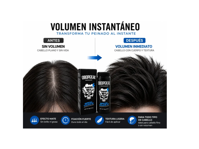 Obopekal Polvo Texturizante Volumen Capilar 20g