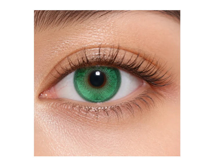 Lentes De Contacto Cosméticos 3d Con Estuche Y Accesorios