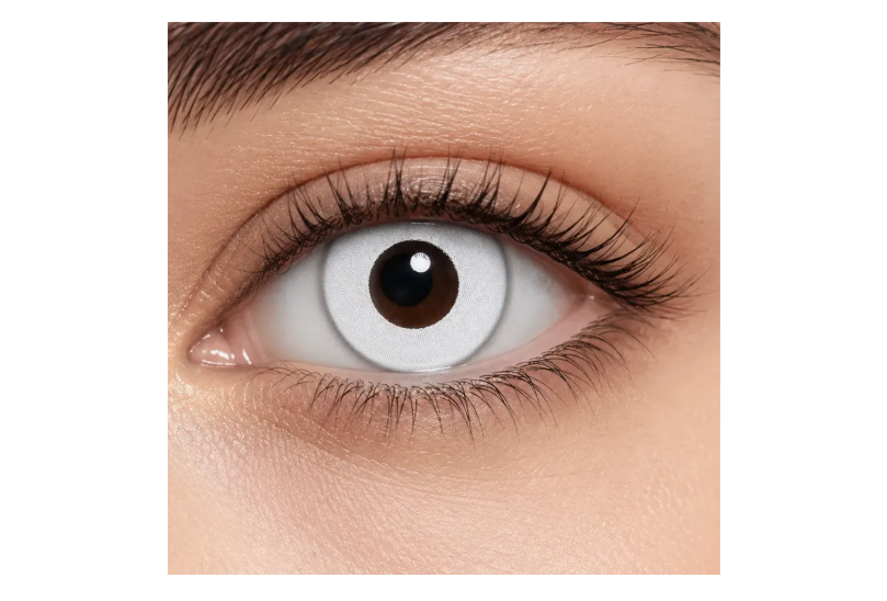 Lentes De Contacto Cosméticos 3d Con Estuche Y Accesorios